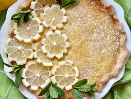 lemon buttermilk pie