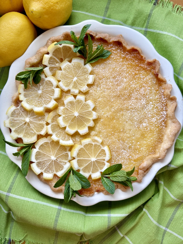 lemon buttermilk pie