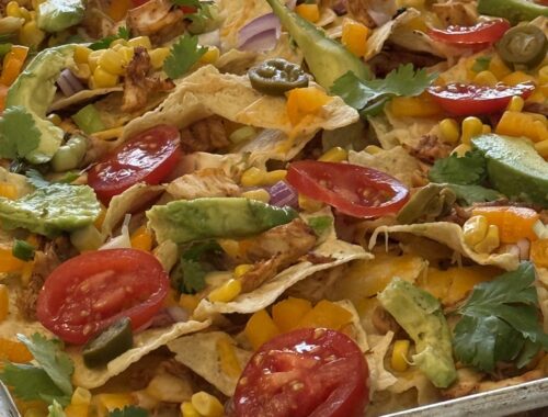 Summer Sheet Pan Nachos