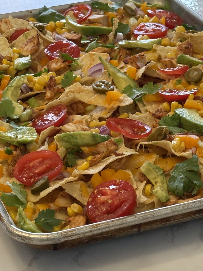 Summer Sheet Pan Nachos