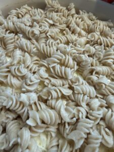 cooked rotini