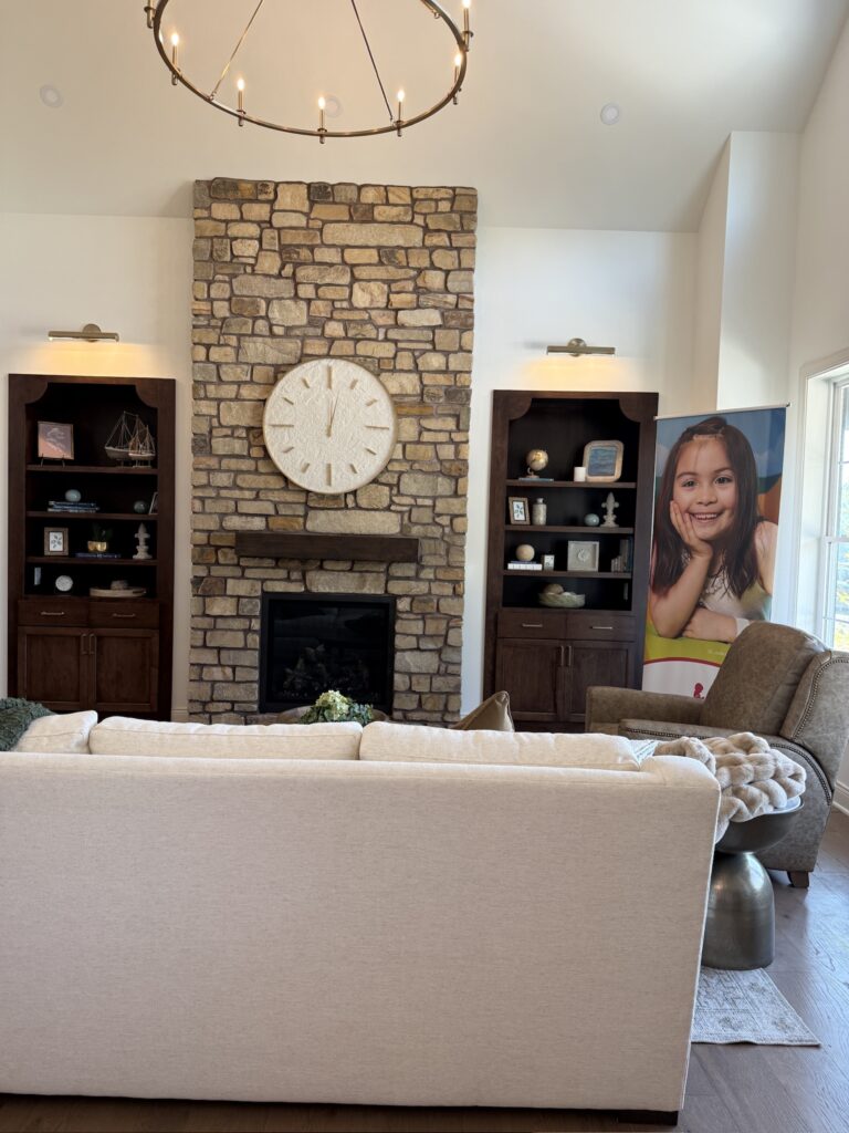 living area for the 2026 St. Jude's Dream Home