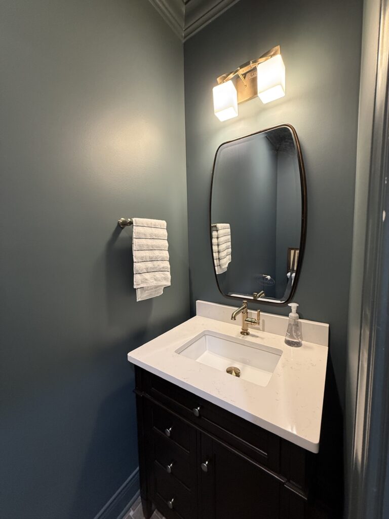 Downstairs half bath 2026 St. Jude's Dream House