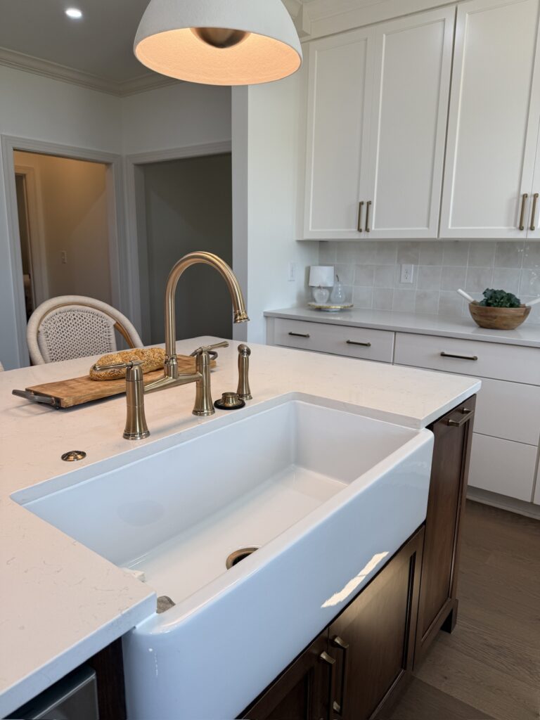 kitchen island in the 2026 St. Jude's Dream Home