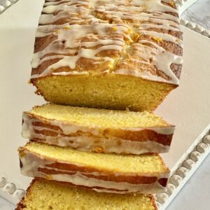 sliced orange loaf blender cake