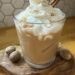 Pumpkin spice cream latte